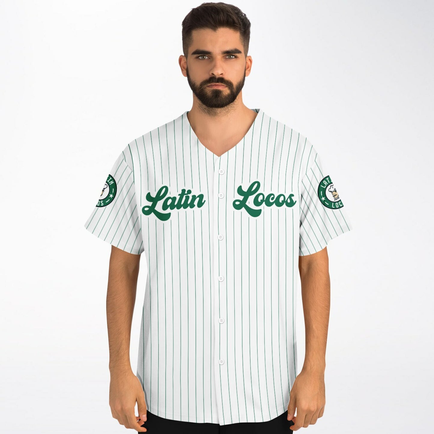 Latin Locos Baseball Jersey - AOP