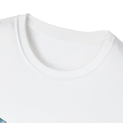 Angel & Prayer Unisex Softstyle T-Shirt - Spiritual Art Tee for Faith and Family