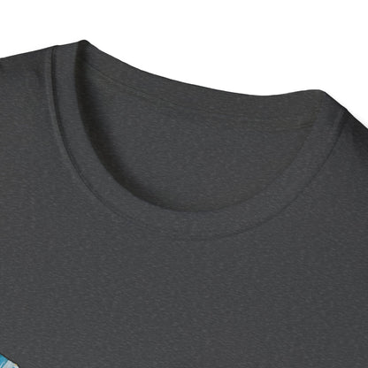 Angel & Prayer Unisex Softstyle T-Shirt - Spiritual Art Tee for Faith and Family