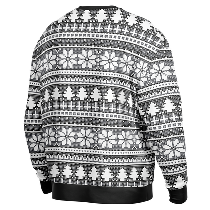 Custom Xmas Sweater Black - AOP
