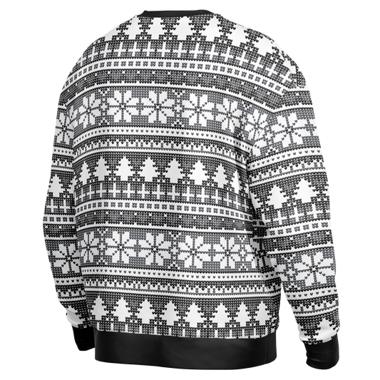 Custom Xmas Sweater Black - AOP
