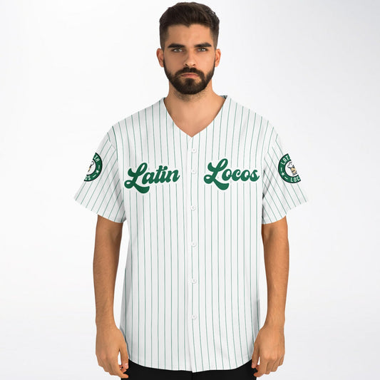 Latin Locos Baseball Jersey - AOP