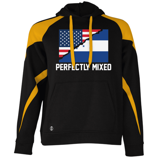 Perfectly Mixed Athletic Fleece Hoodie