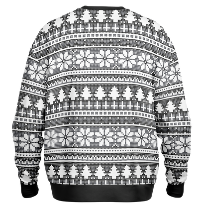 Custom Xmas Sweater Black - AOP