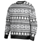 Custom Xmas Sweater Black - AOP