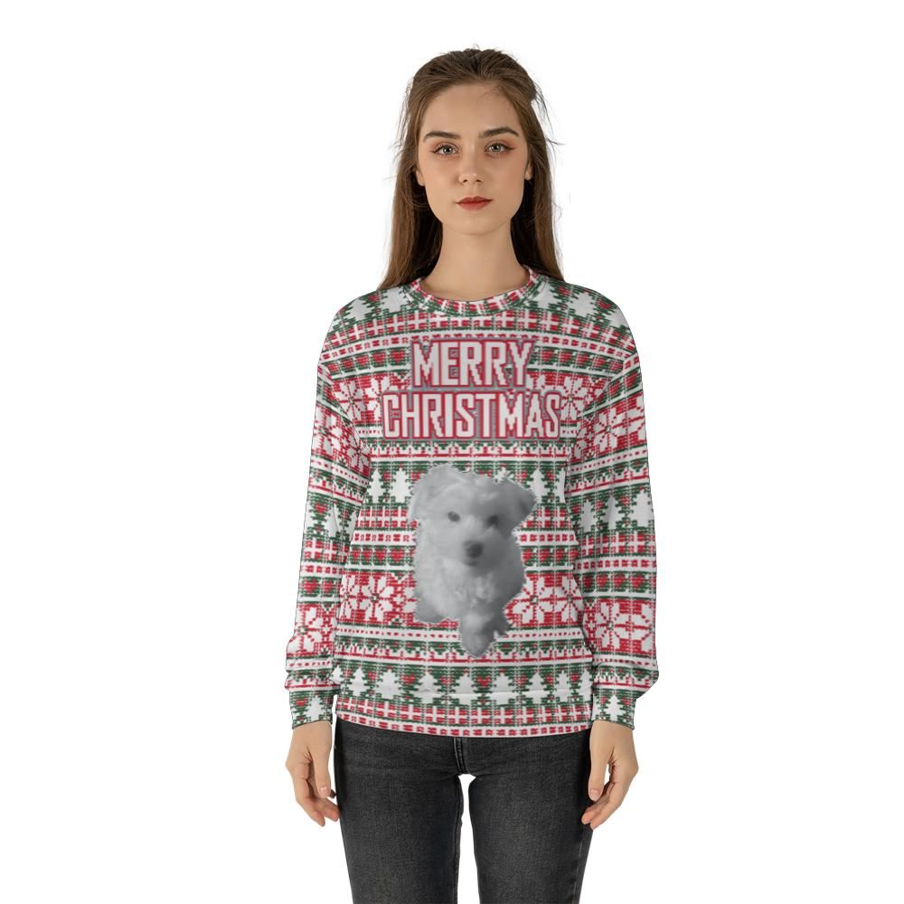 Maltese Christmas Sweater (Midweight)
